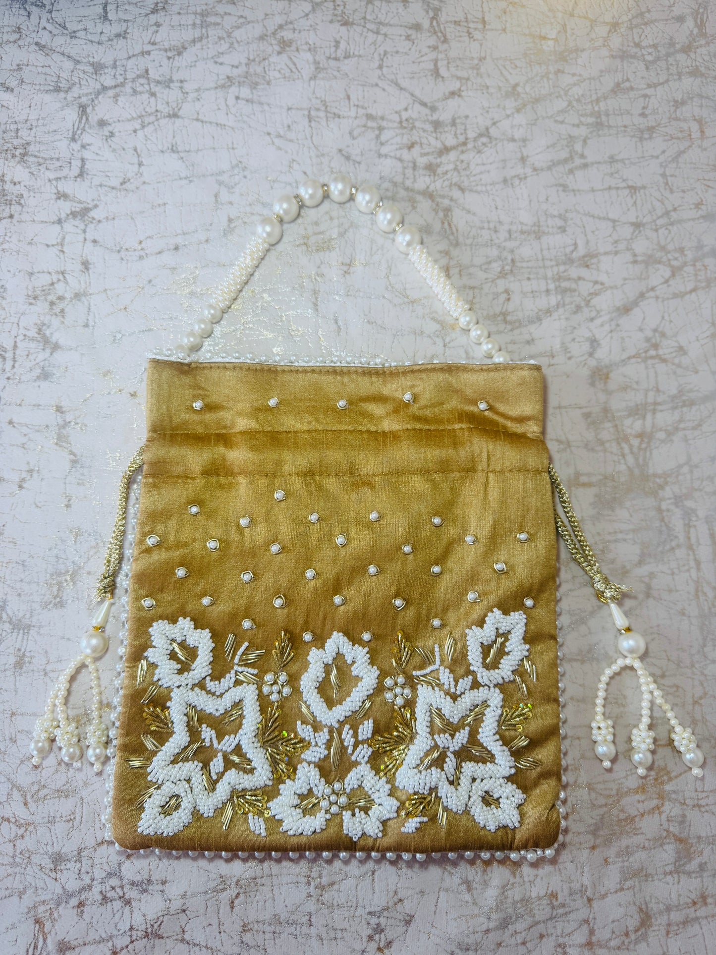 Beige Beauty Potli