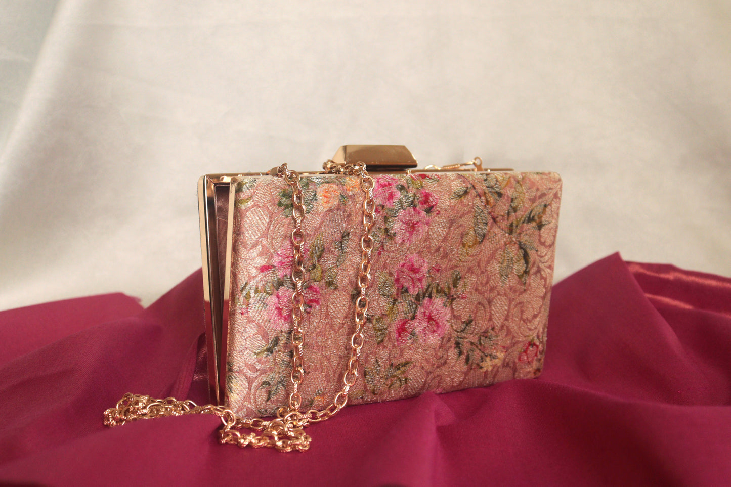 Beige Banarasi Blossom