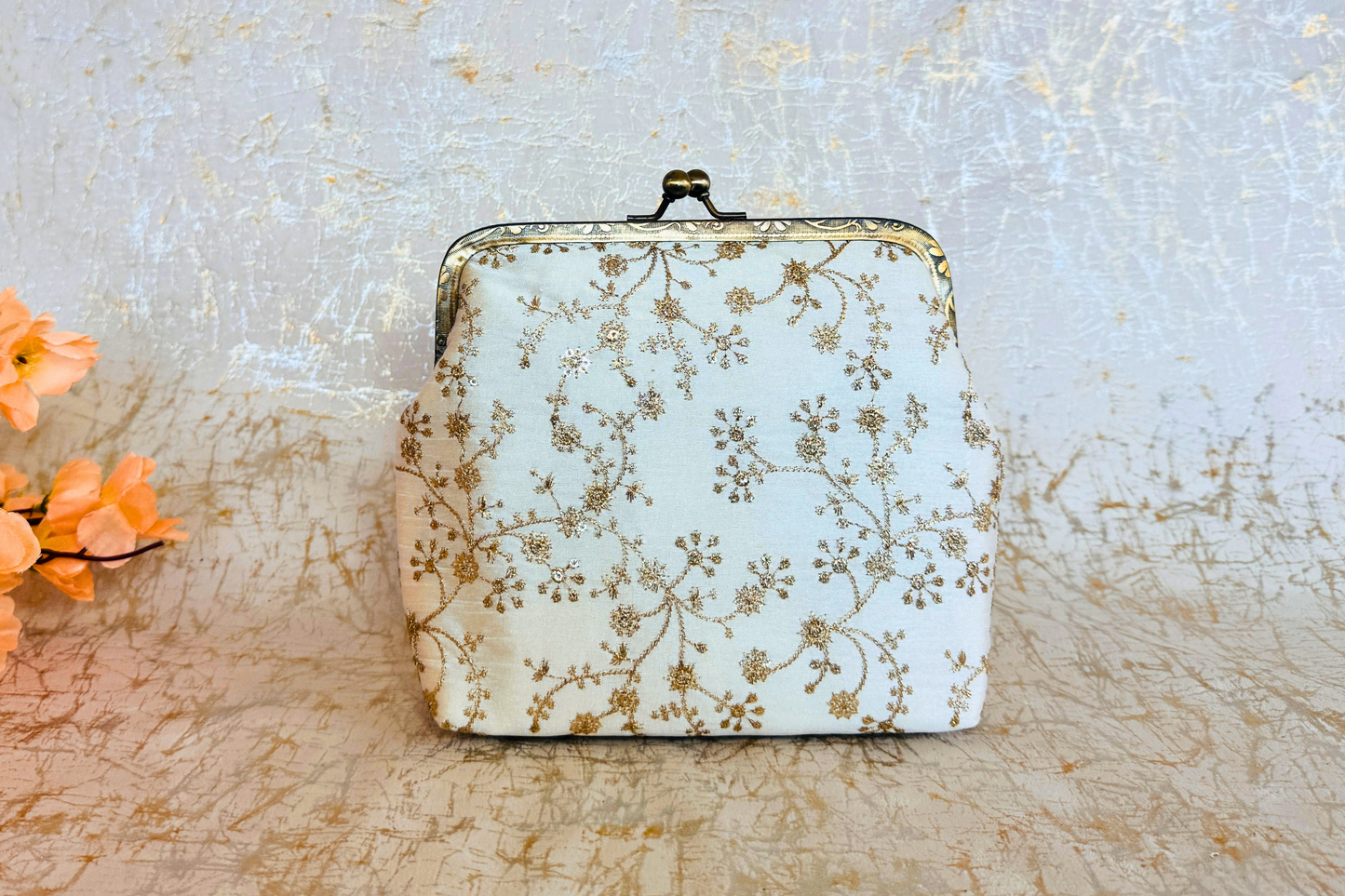 Snowy Embroidered Vintage