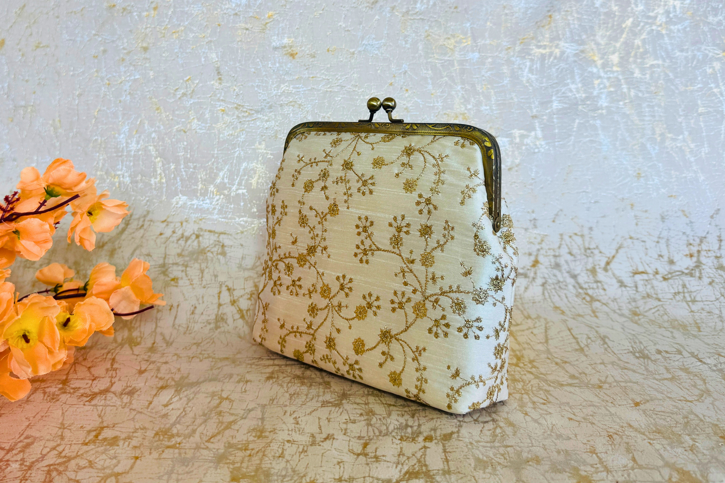 Snowy Embroidered Vintage
