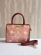 Artista Floral Pink Box Tote