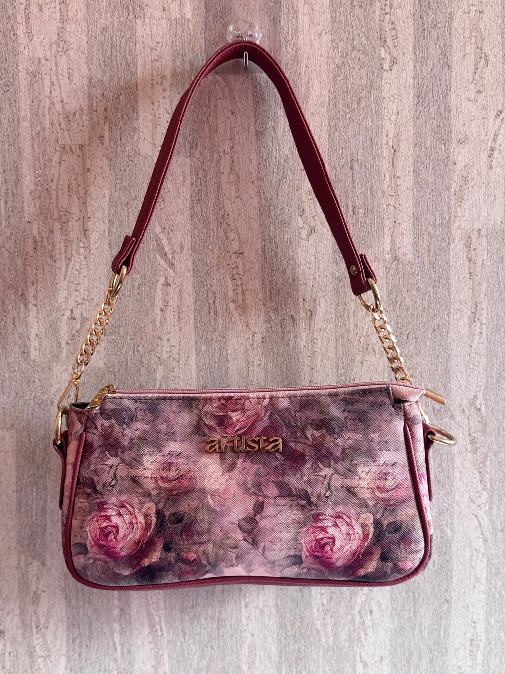 Crimson Chic Baguette