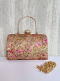 Celestial Tinsel Box Clutch