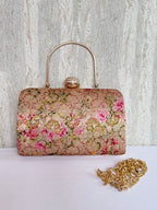 Celestial Tinsel Box Clutch