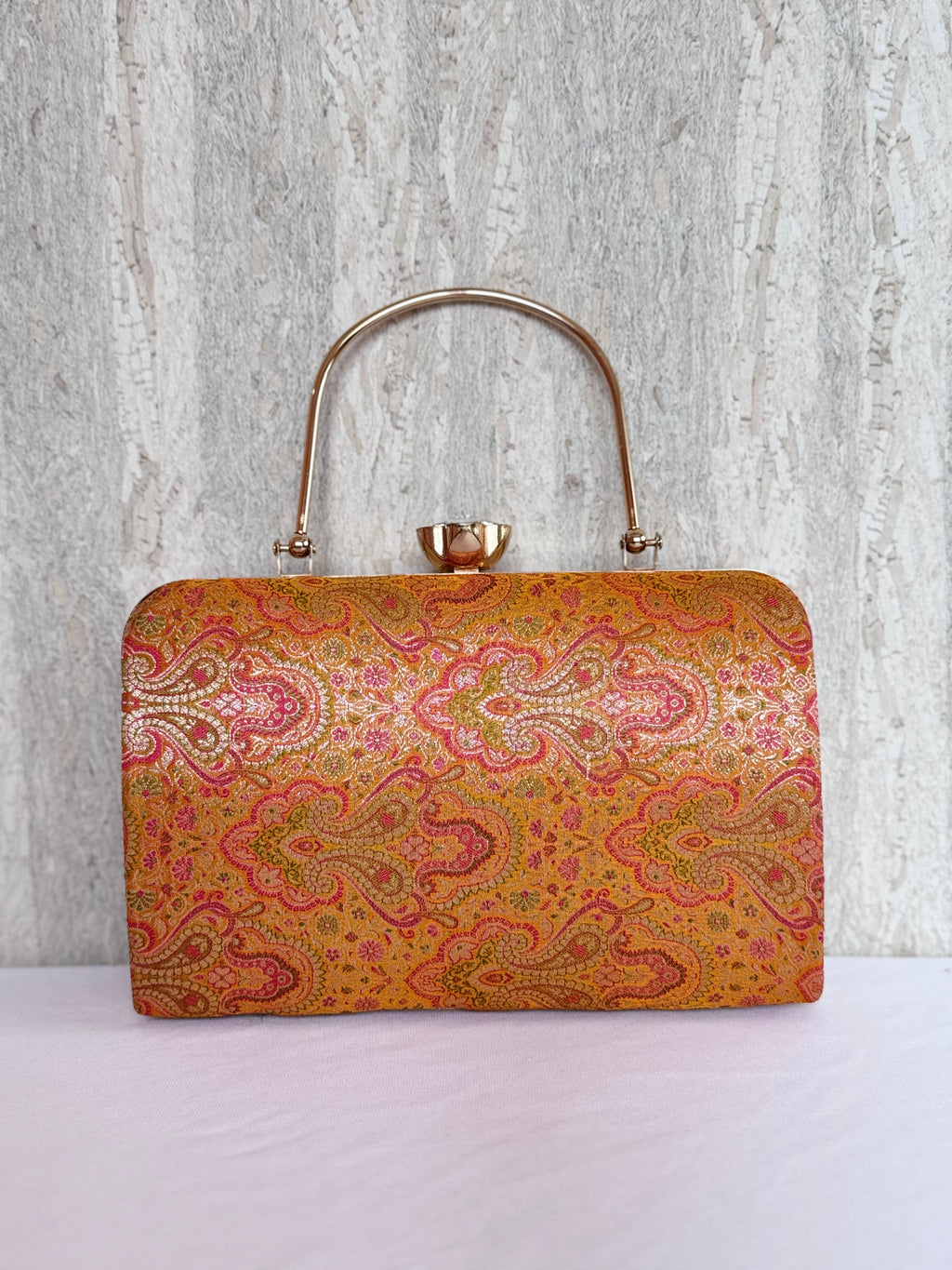 Banarasi Aari Work - Kesar