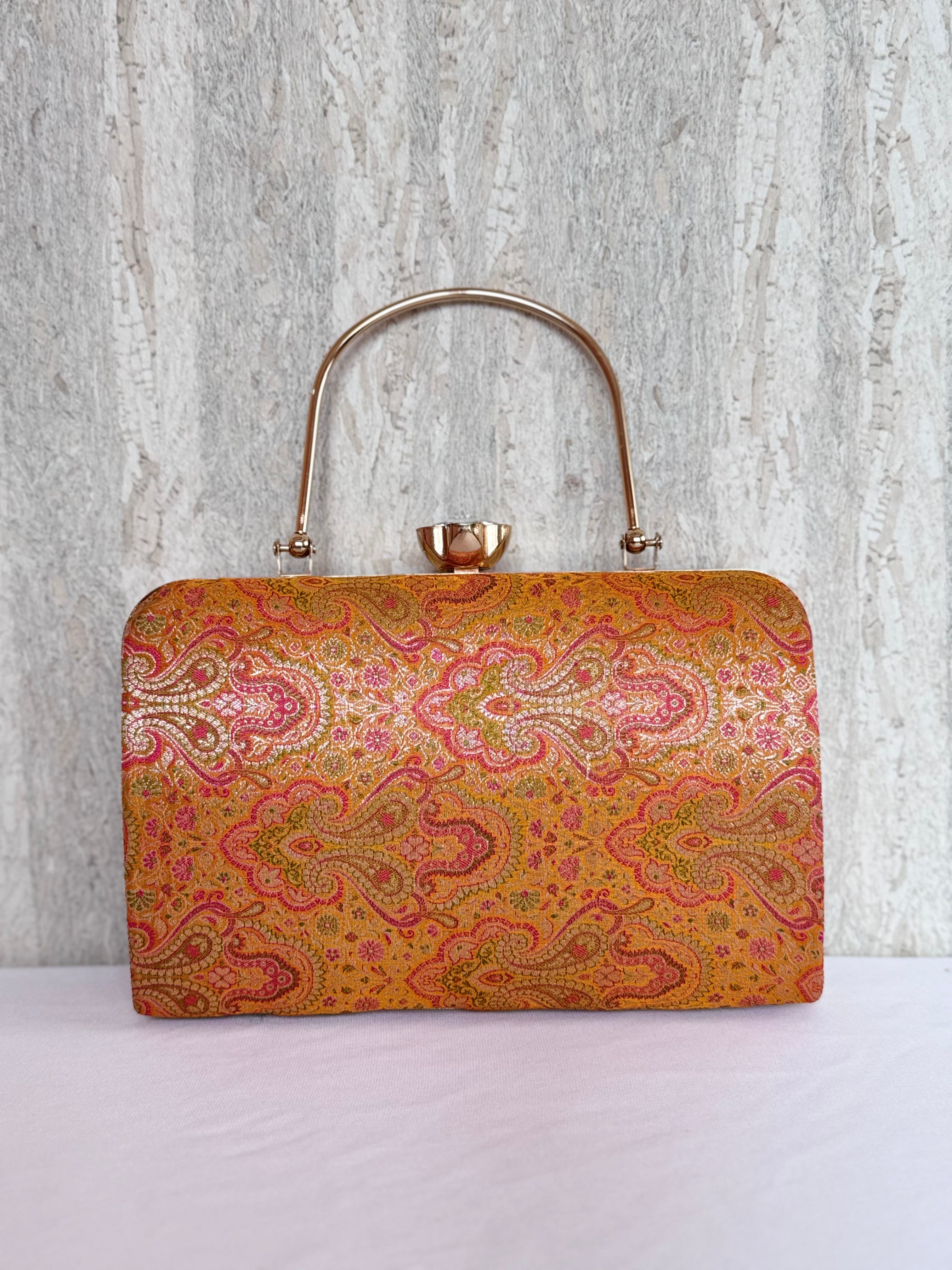 Banarasi Aari Work - Kesar