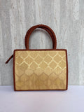 Artista Gold Grid Box Tote