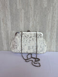 White Beauty Vintage Clutch