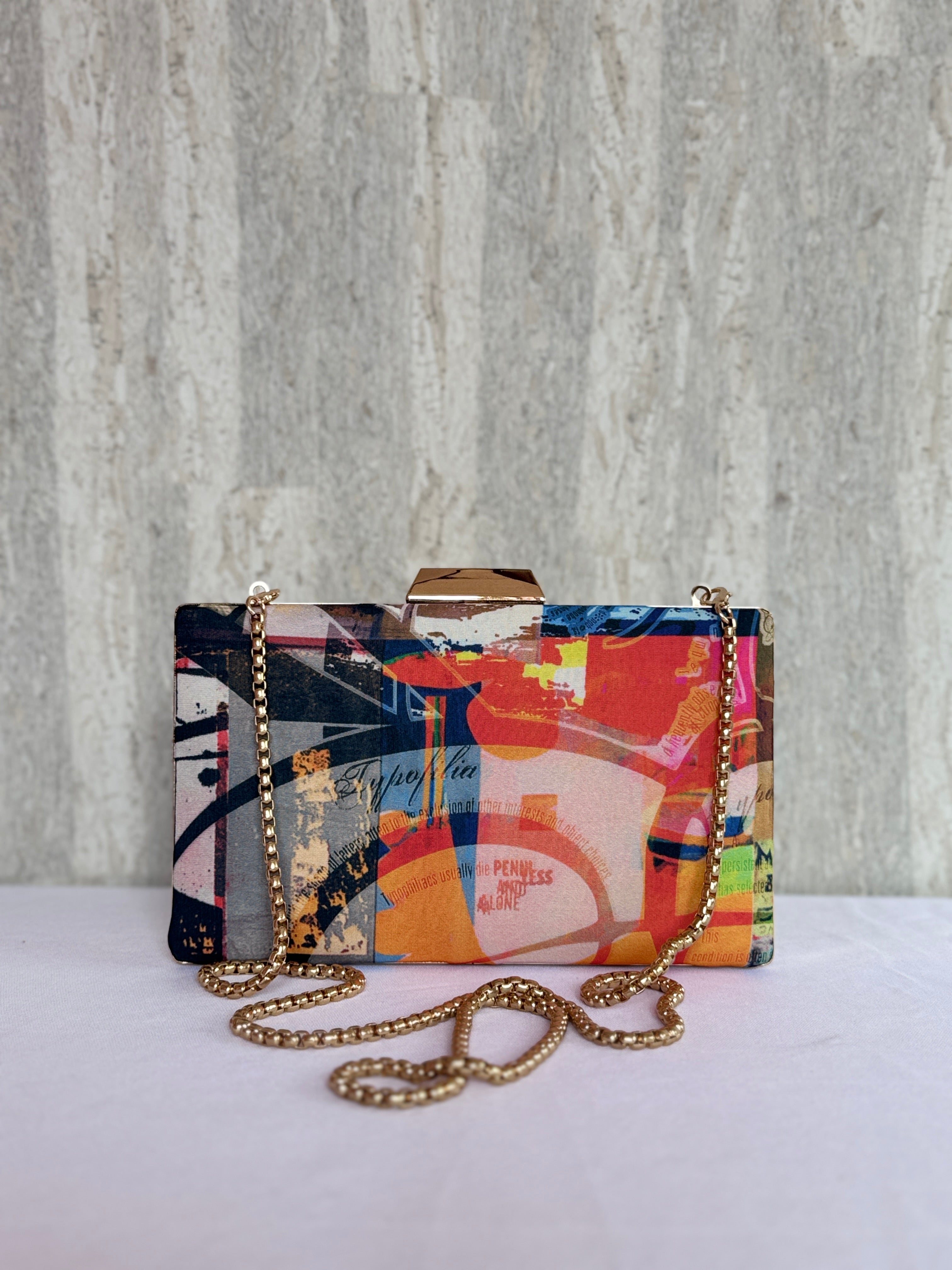 Abstract Harmony Box Cutch