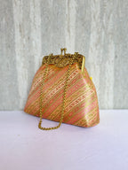 Banarasi Elegance Vintage Clutch
