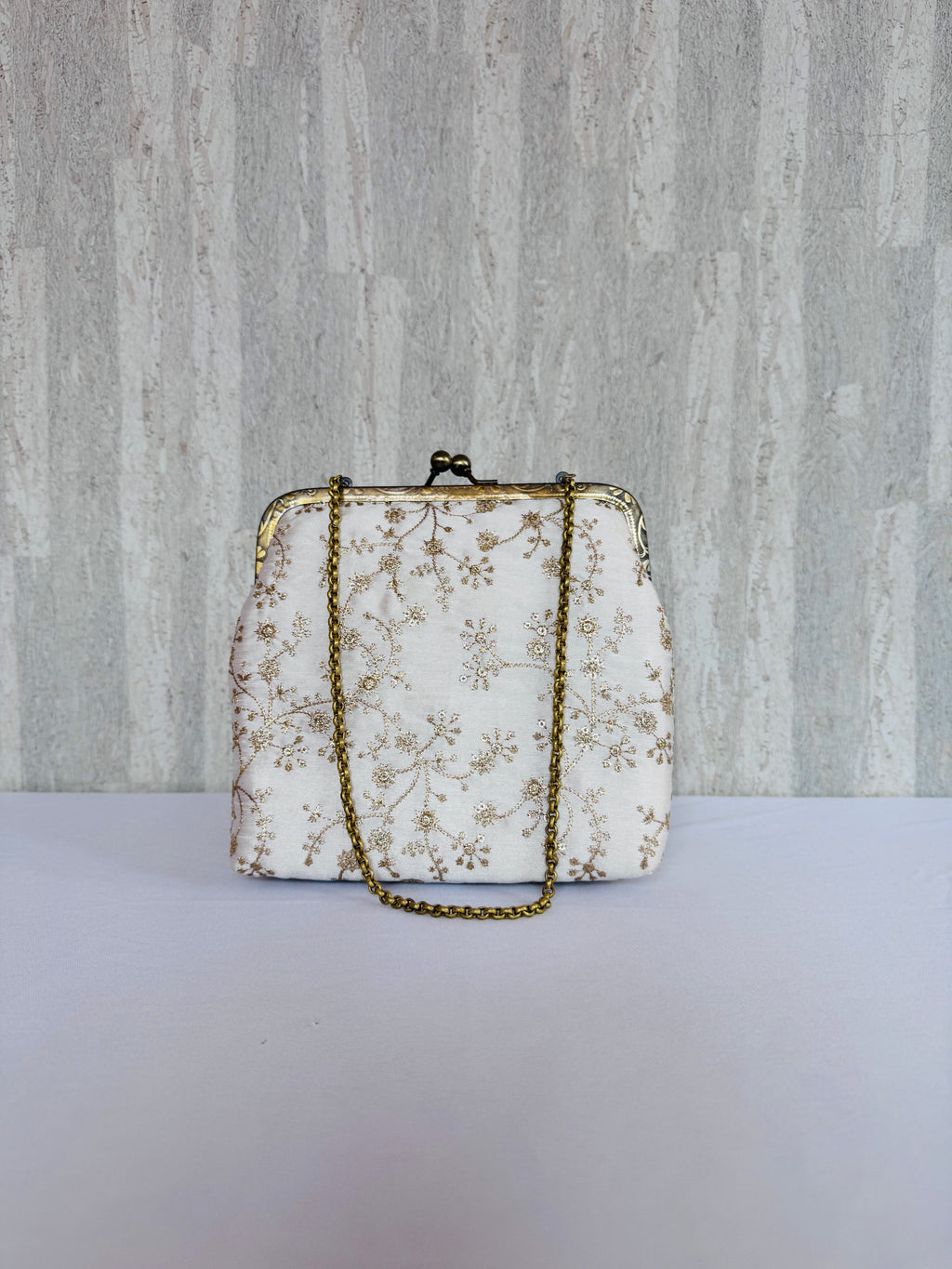 Snowy Embroidered Vintage