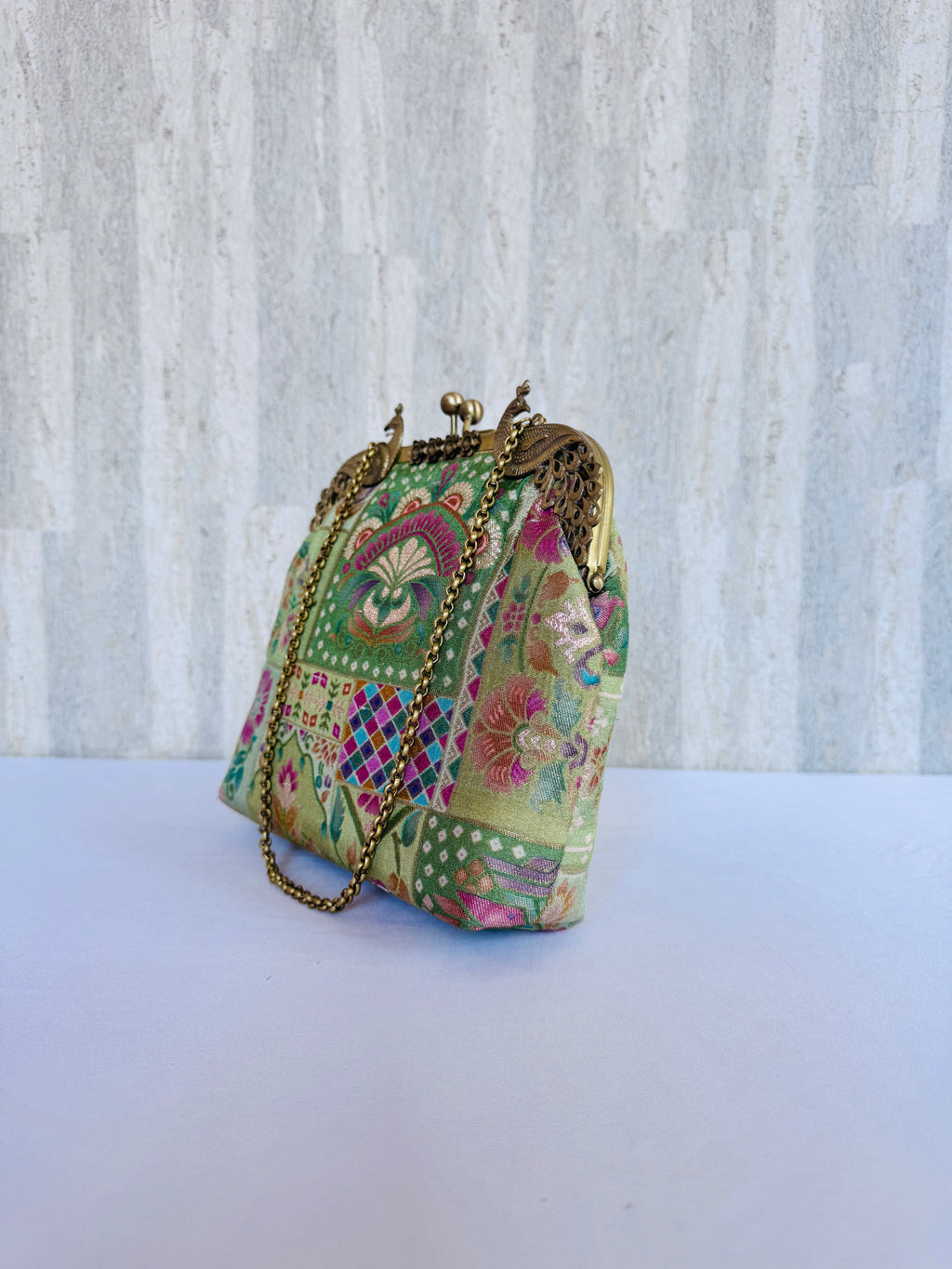Peacock Paradise Clutch