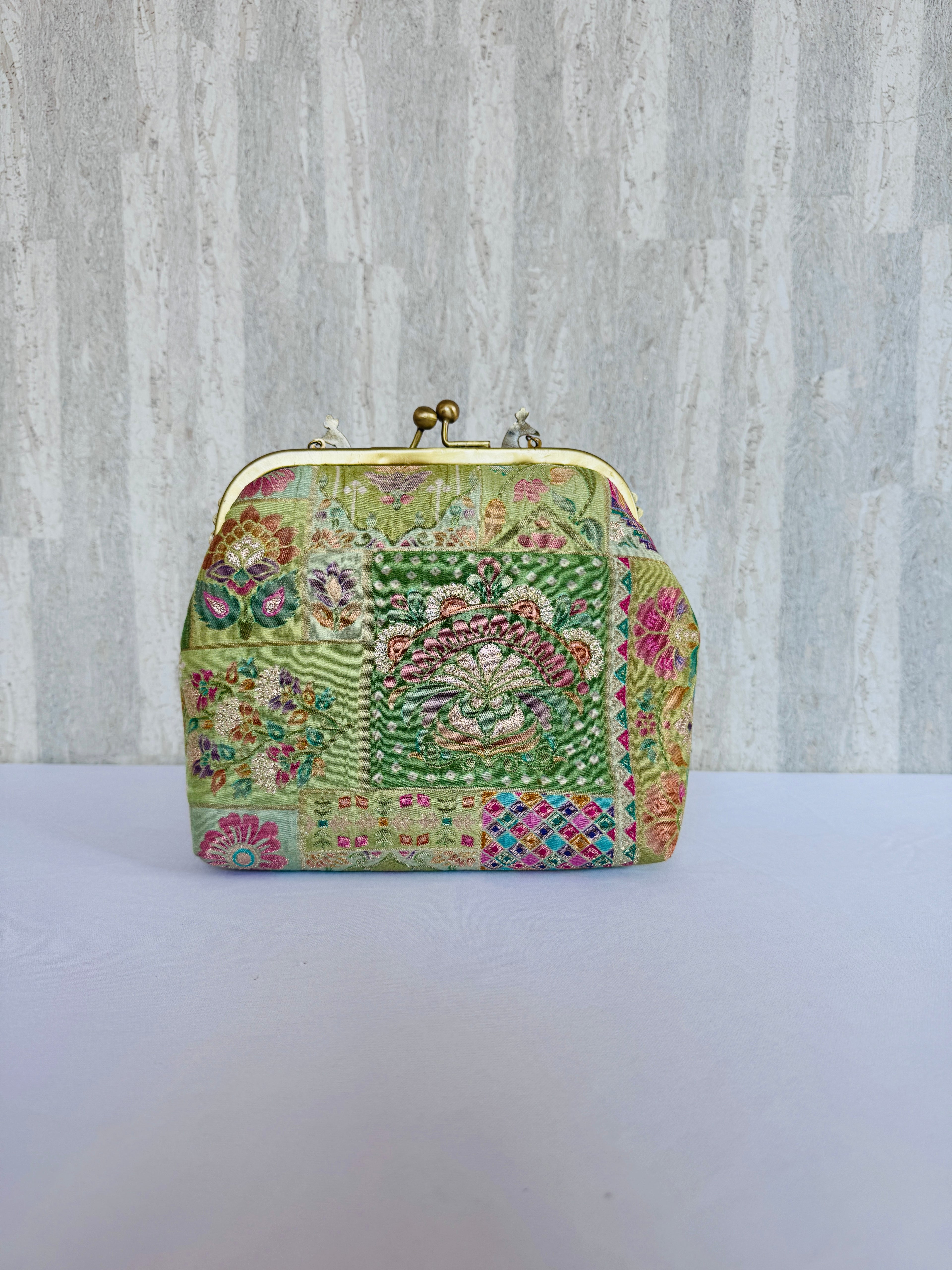 Peacock Paradise Clutch