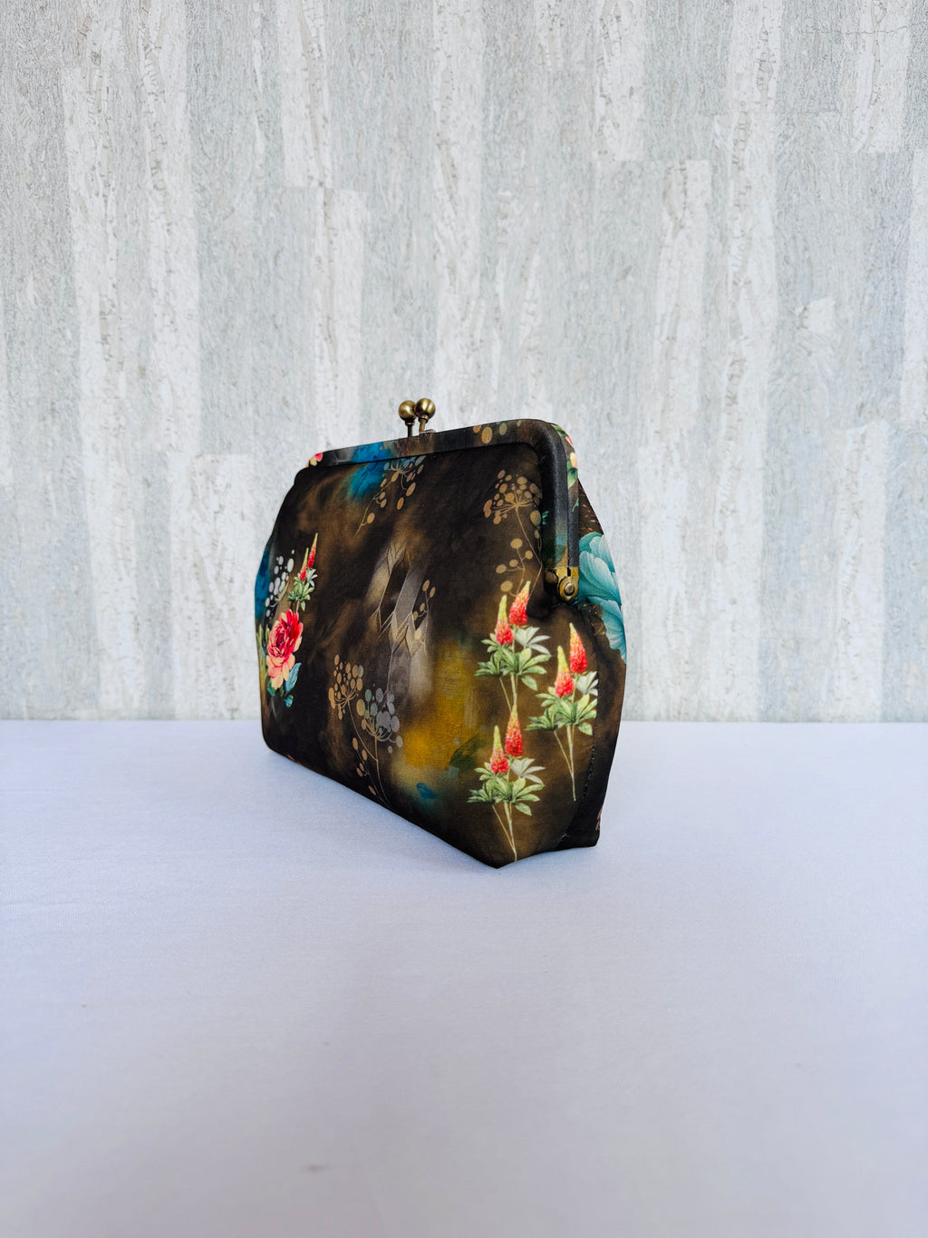 Mossy Meadow Vintage Clutch