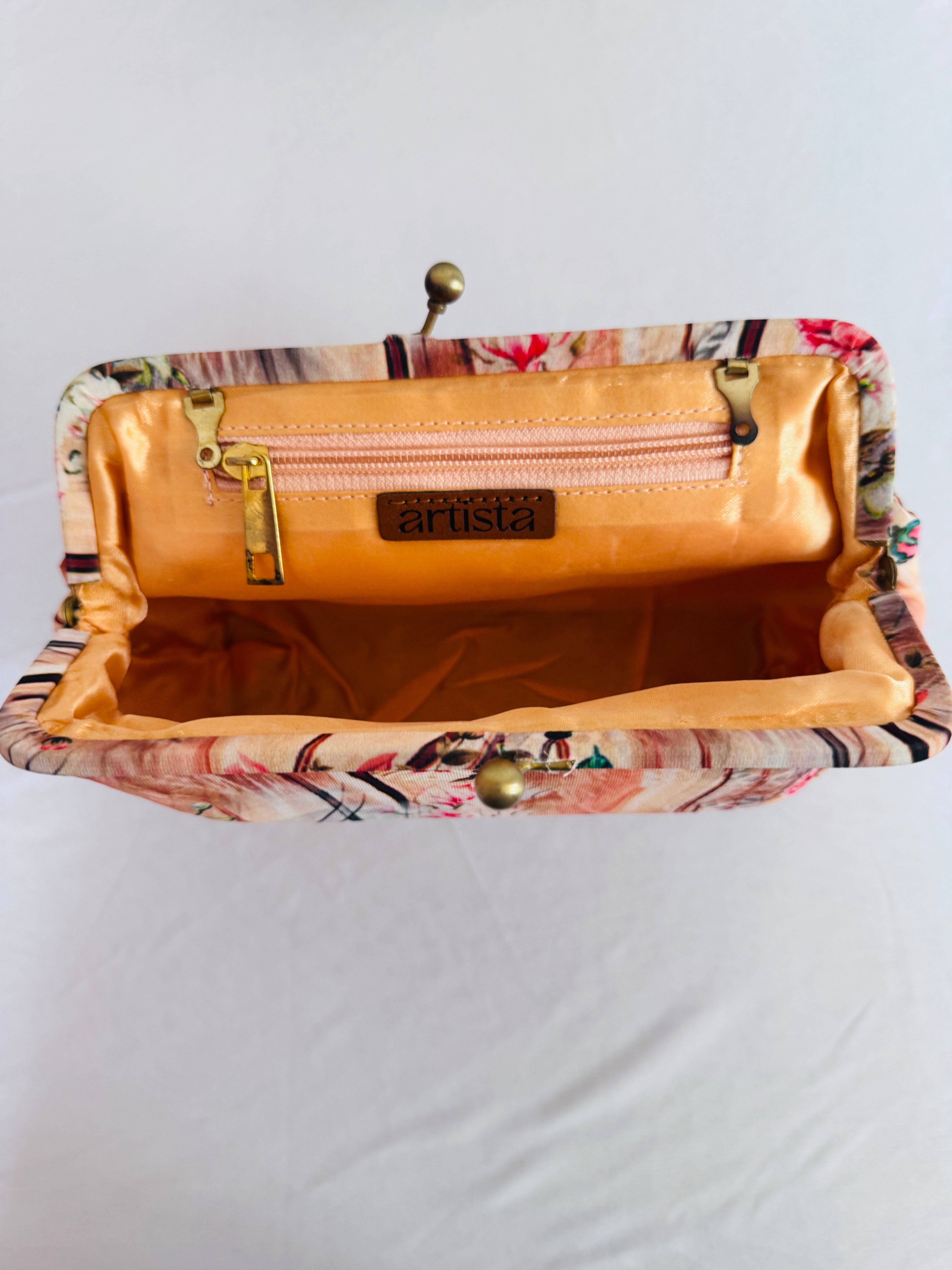 Roses n Vines Vintage Purse