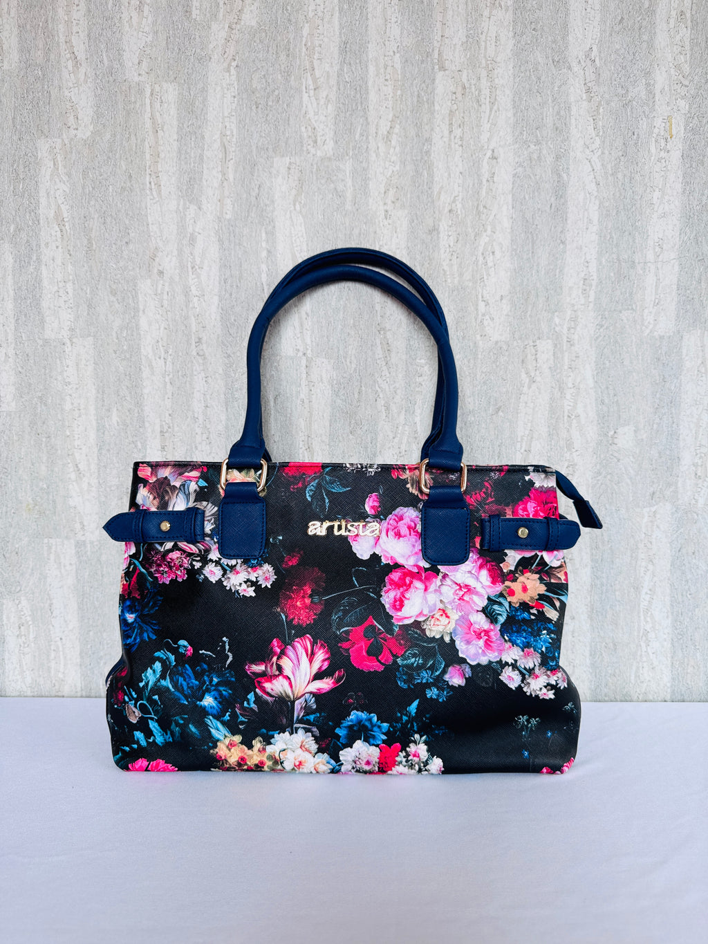 Sapphire Floral Tote