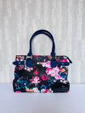 Sapphire Floral Tote