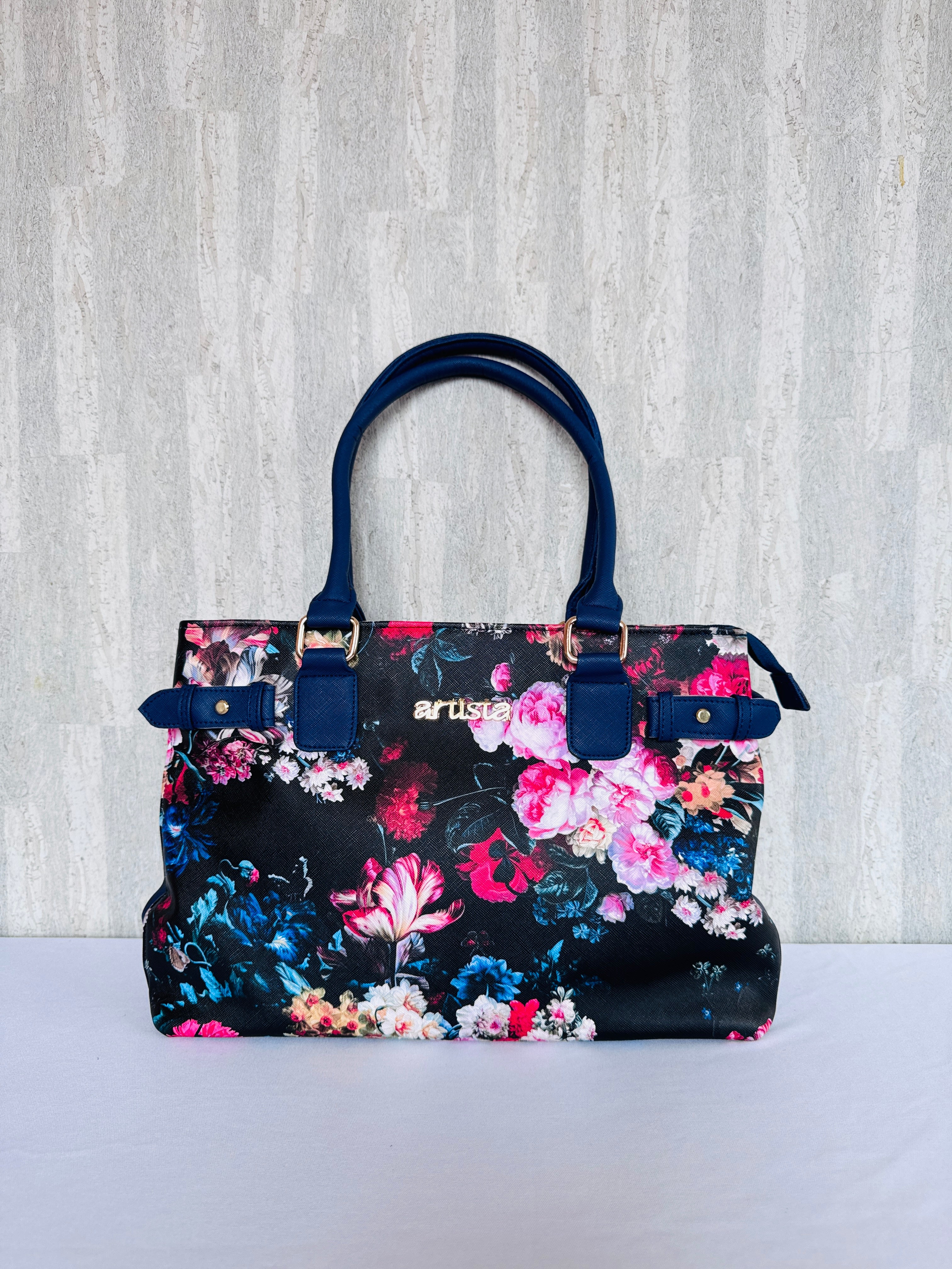 Sapphire Floral Tote