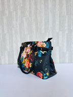 Onyx Floral Tote