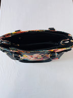 Onyx Floral Tote