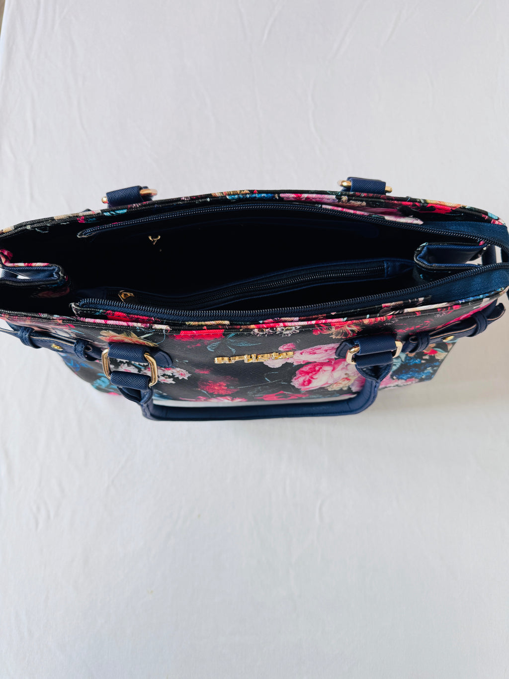 Sapphire Floral Tote