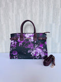 Chestnut Floral Tote