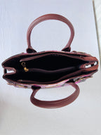 Chestnut Floral Tote