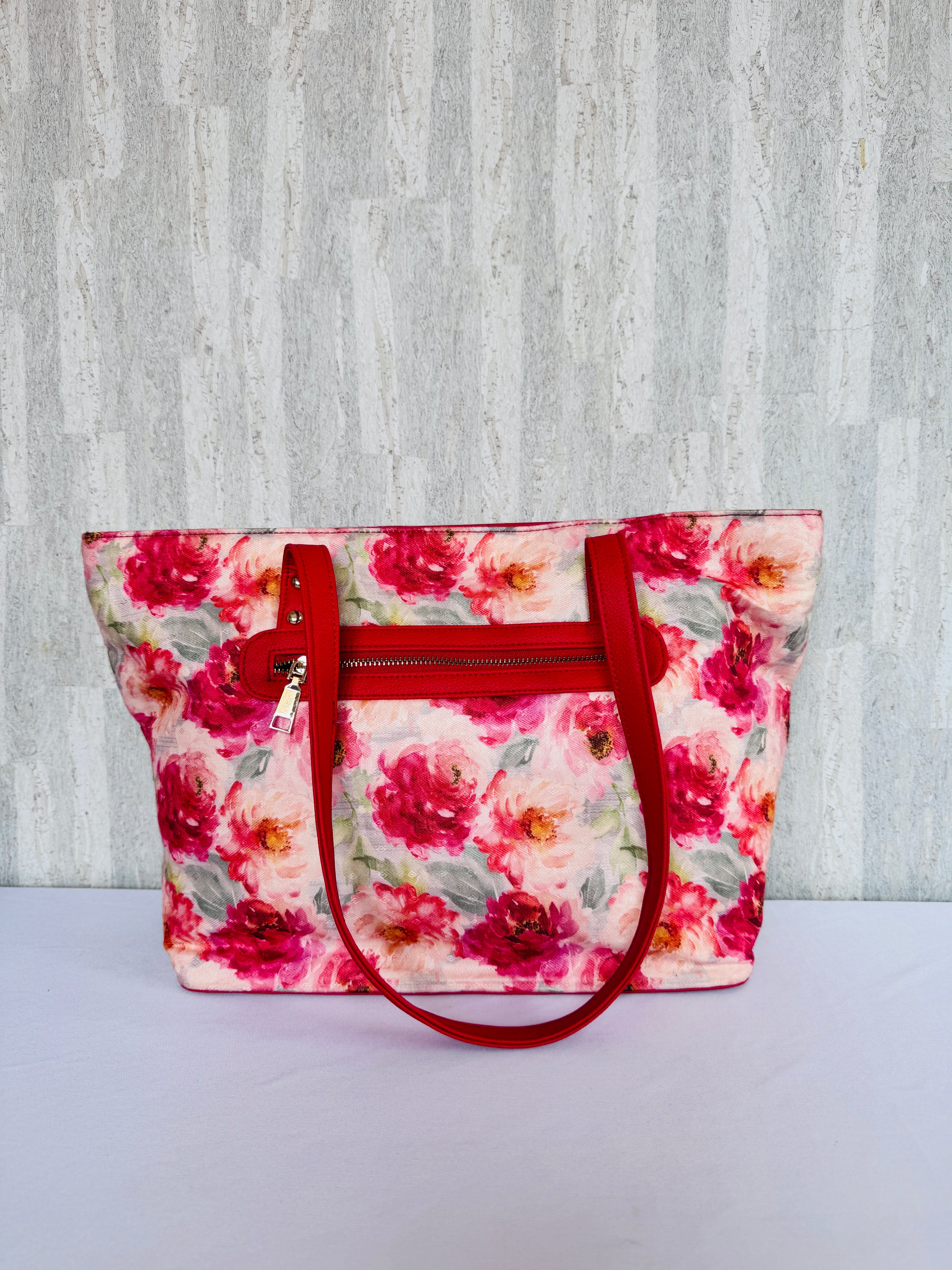 Red Carnations Tote