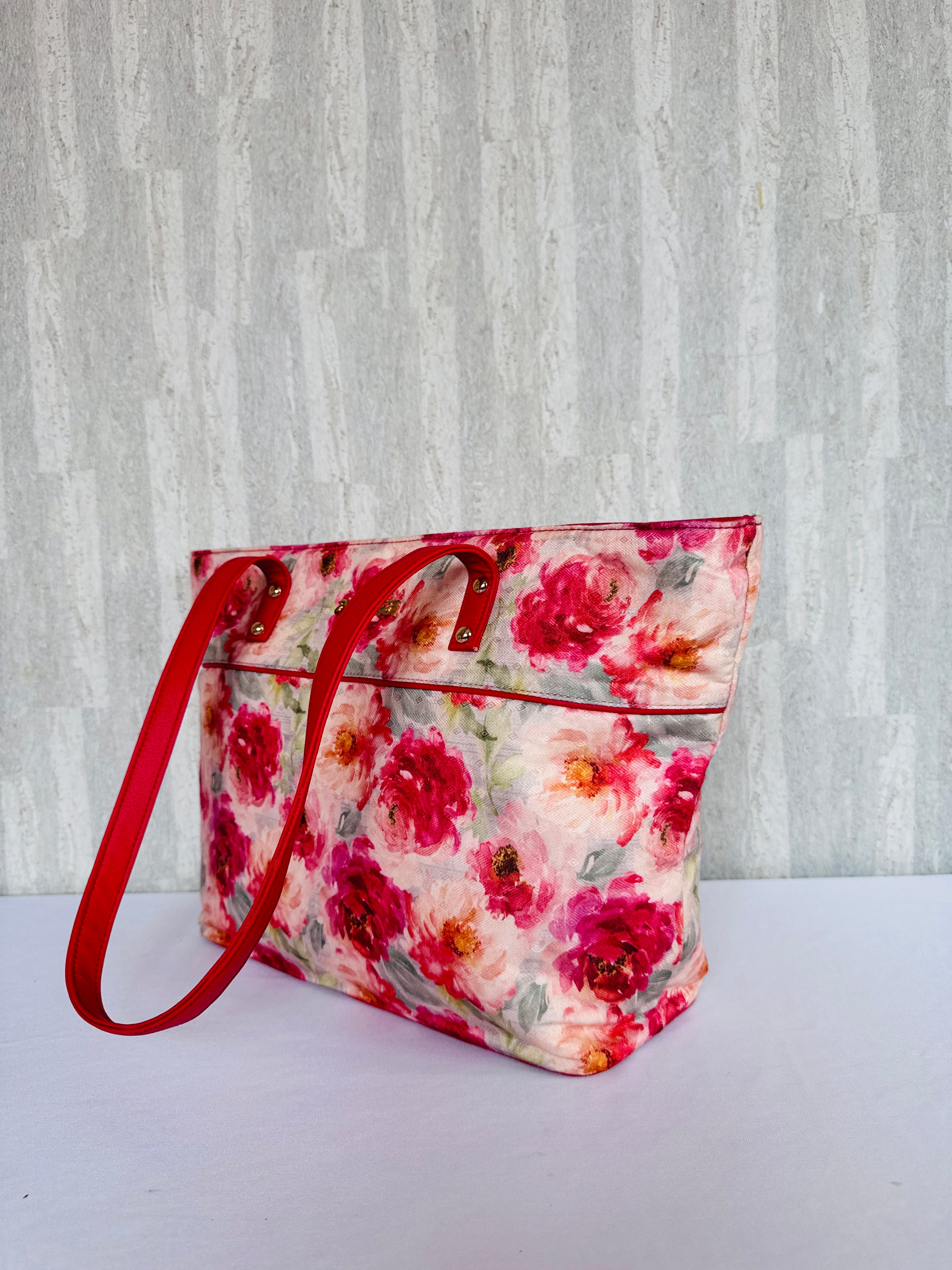 Red Carnations Tote
