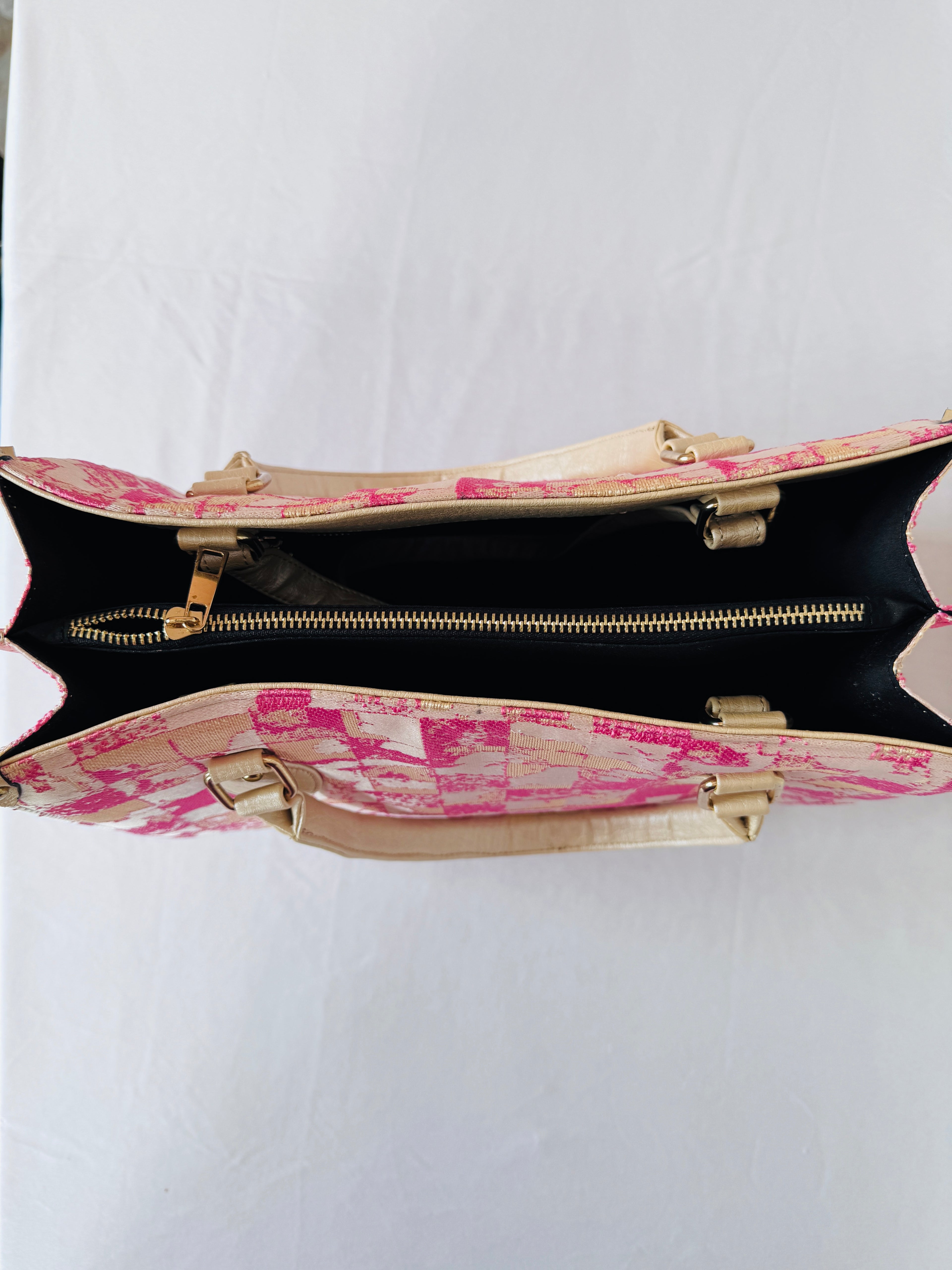 Patches of Pink Book Tote