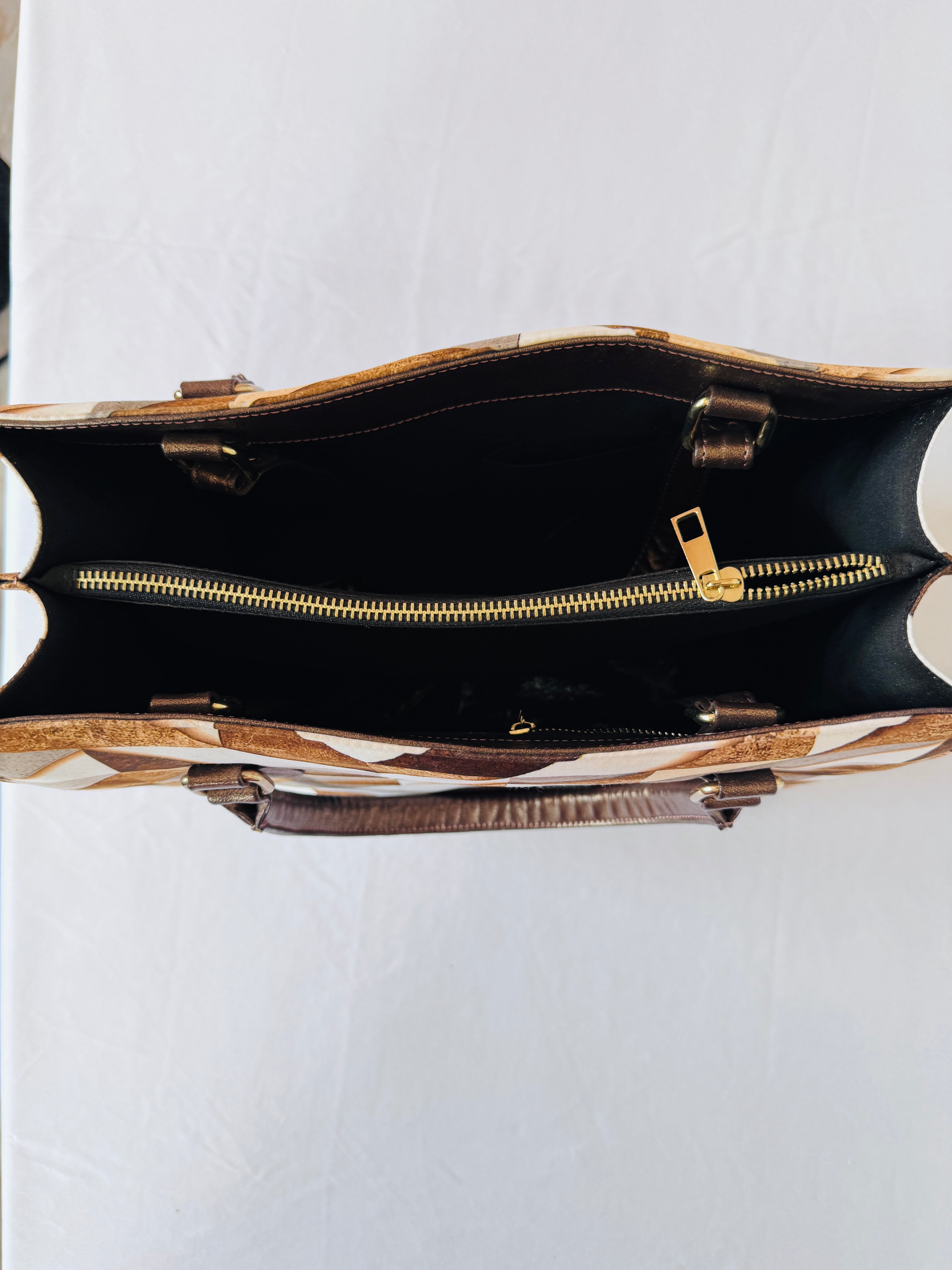 Geometric Abstract Book Tote