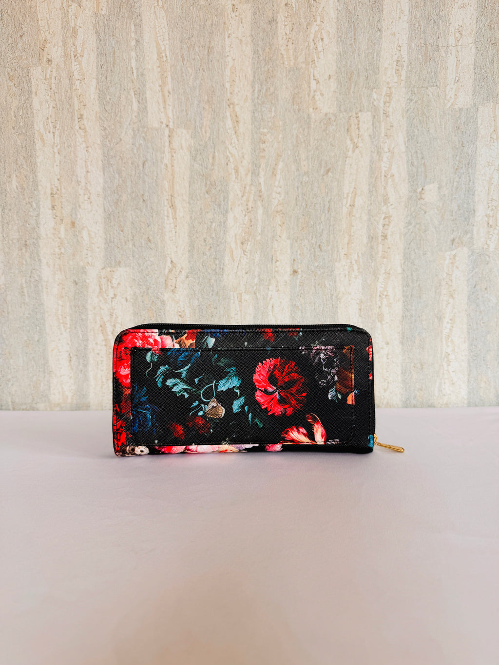 Chestnut Floral Wallet