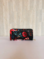 Chestnut Floral Wallet