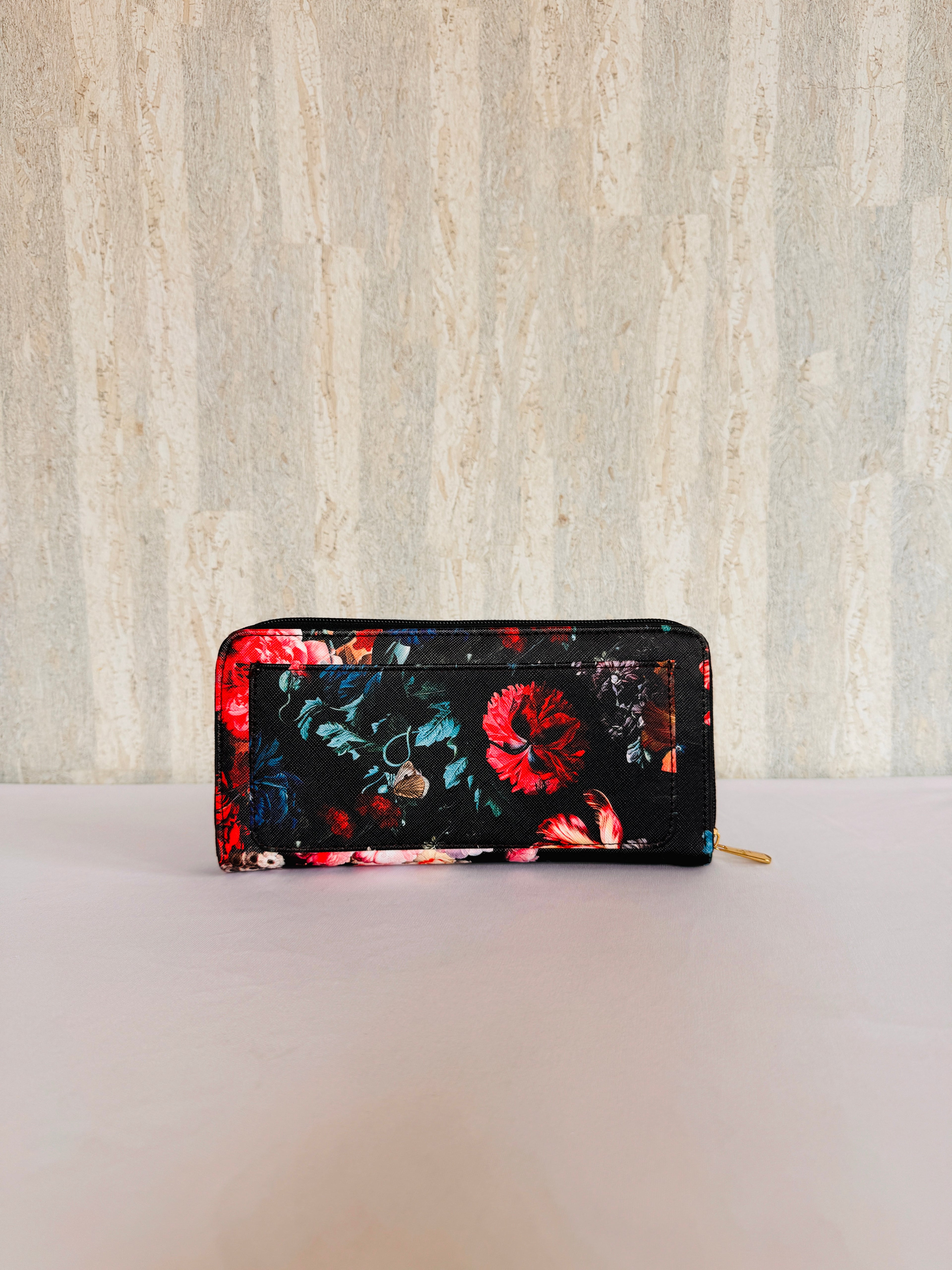 Chestnut Floral Wallet