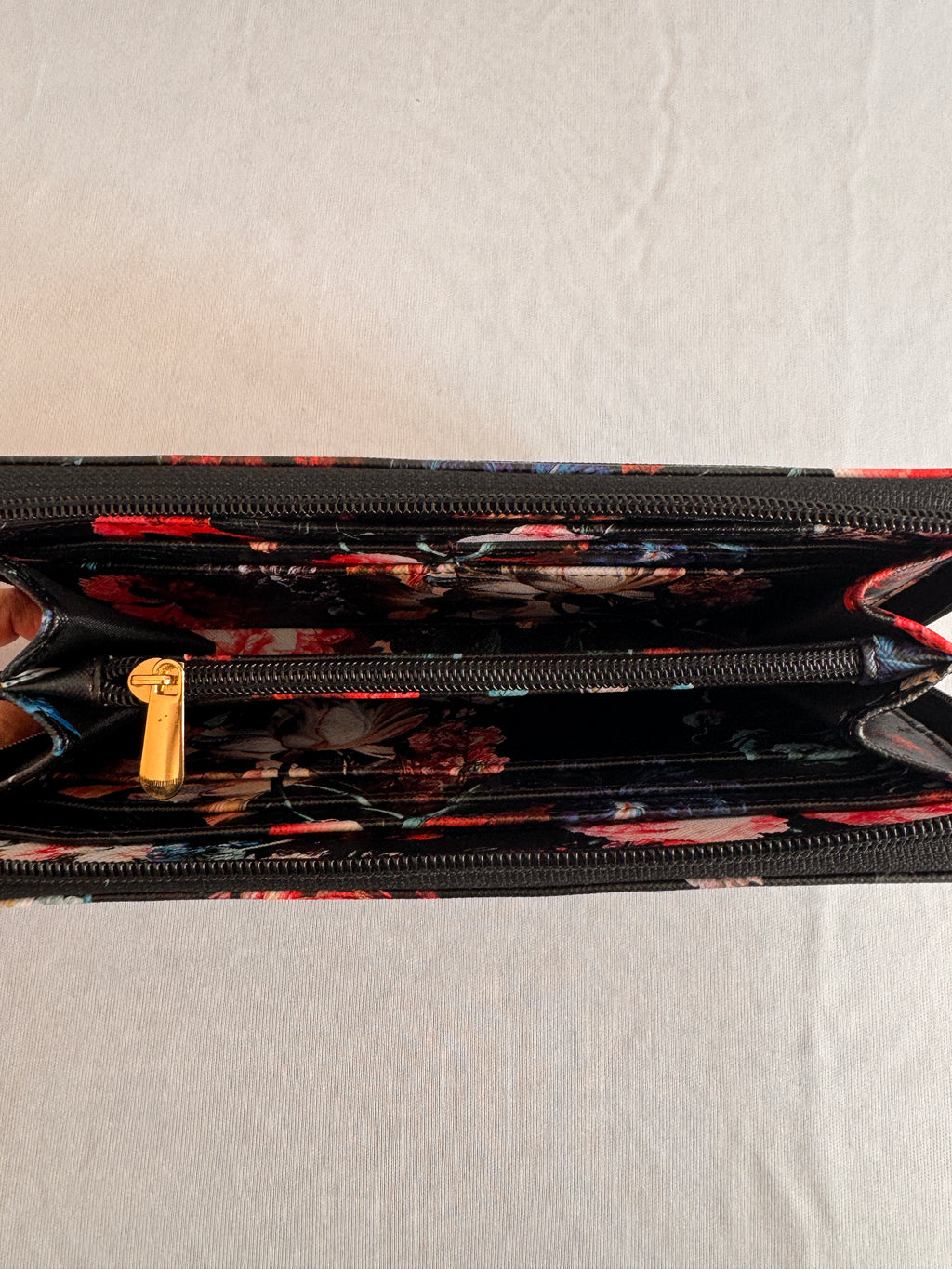 Chestnut Floral Wallet