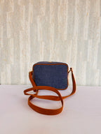 Boxy Thread and Bloom Denim Bag