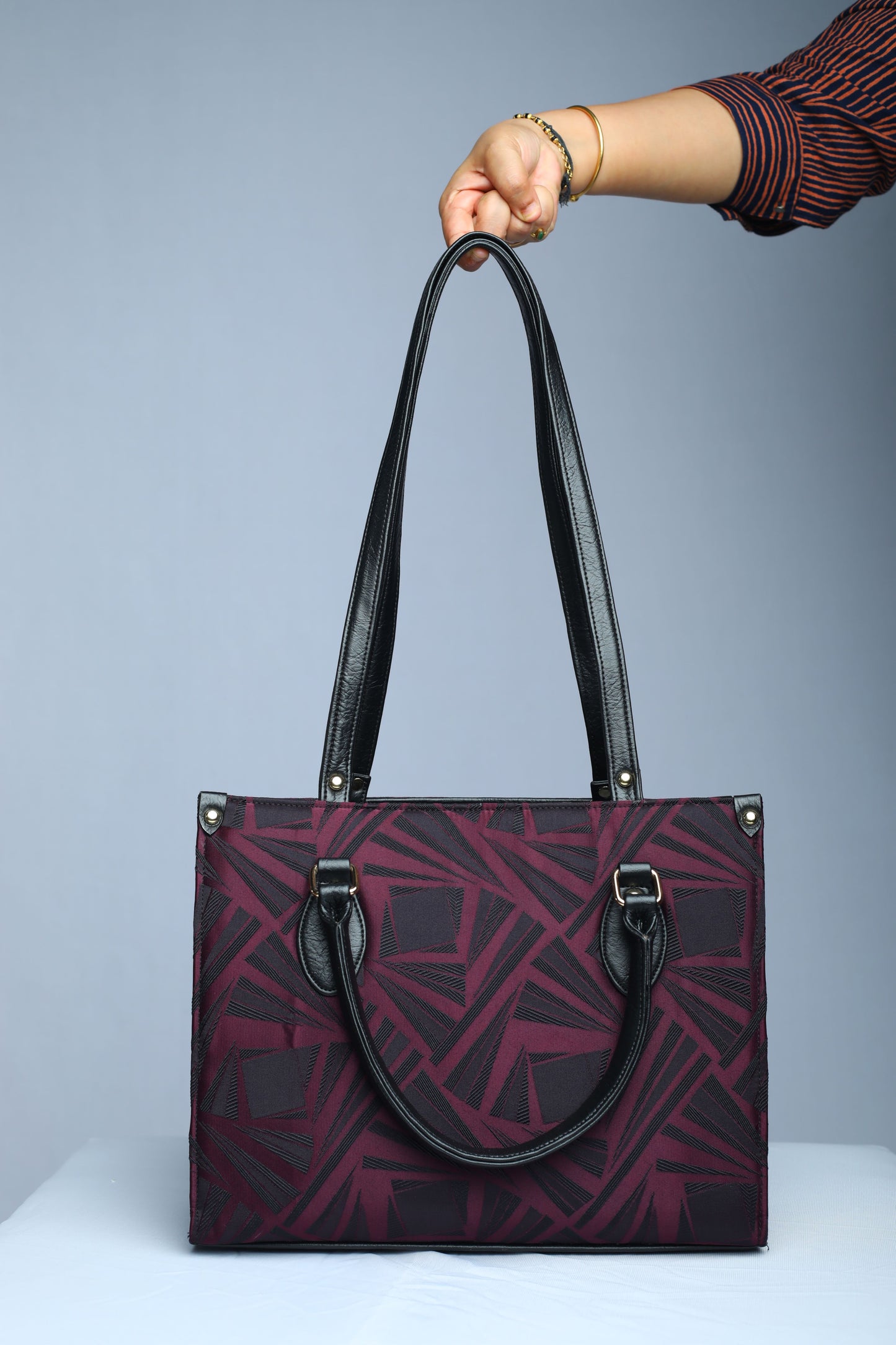 Abstract Wine Book Tote