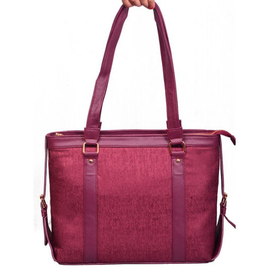 Burgandy Office Tote