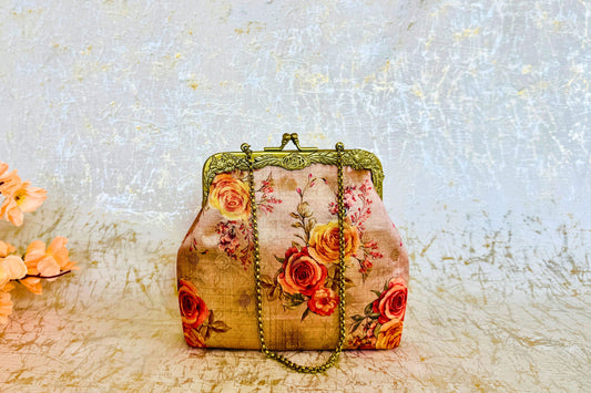 Rose Allure Vintage Clutch