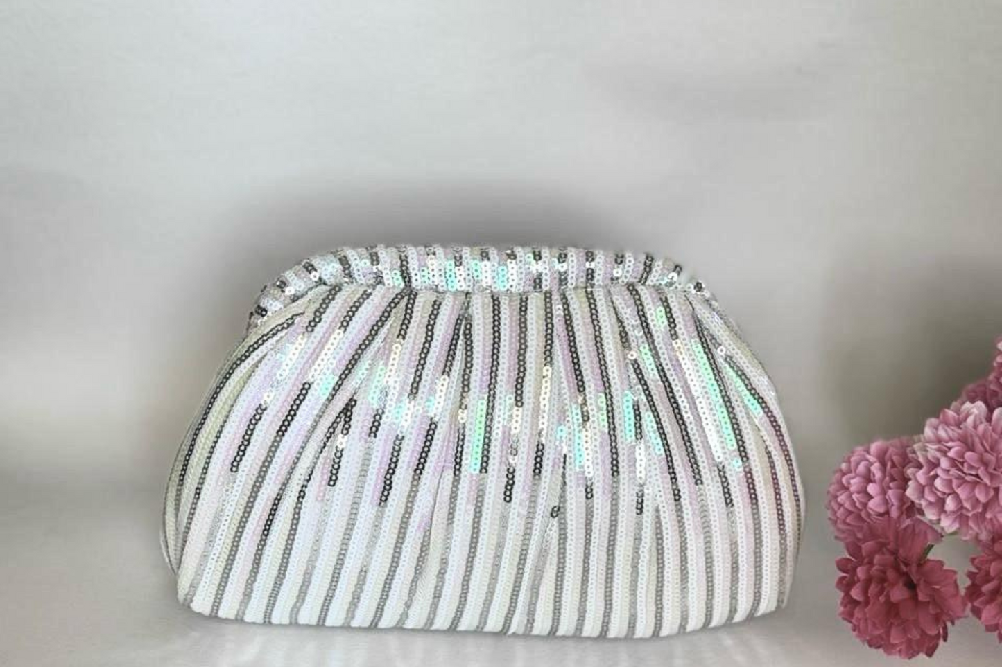 Starlight Sequin Infused Clutch