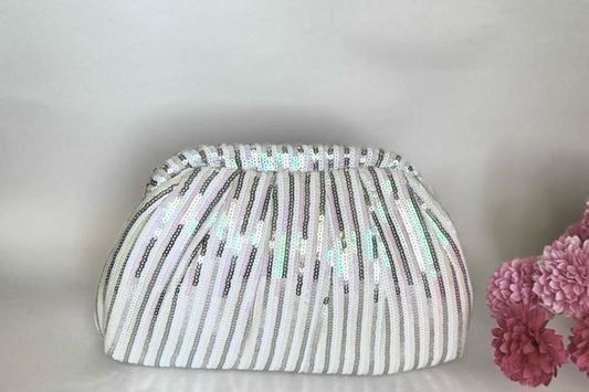 Starlight Sequin Infused Clutch