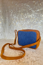 Boxy Thread and Bloom Denim Bag