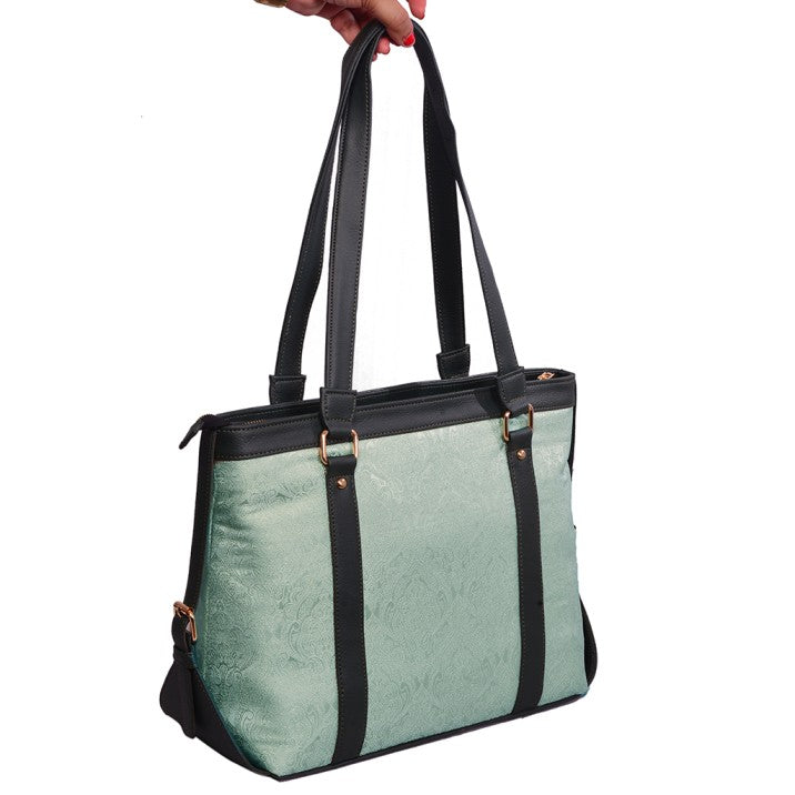 Pista Indian Print Office Tote