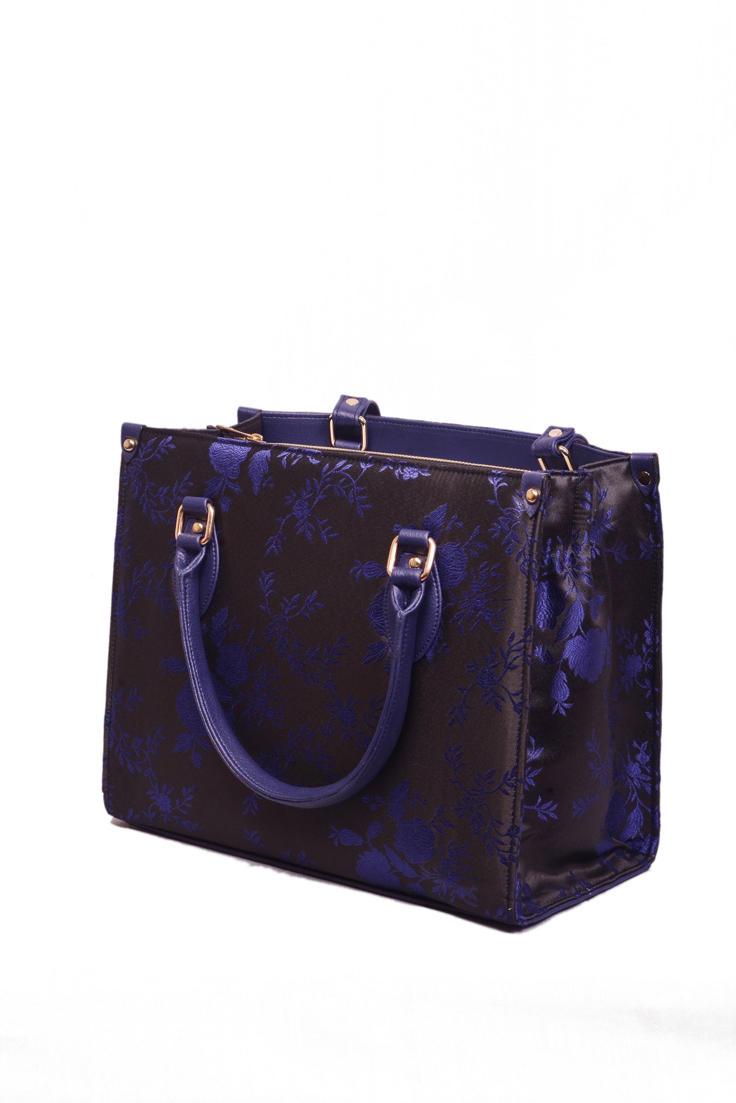 Midnight Blue Book Tote